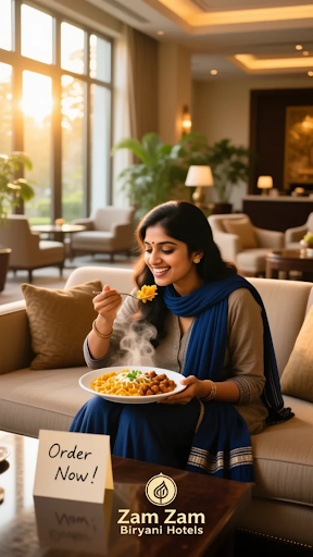 Indulge in the flavors of Guntur at Zam Zam Biryani Hotels! Our Khichdi and Kabab platter is a cu… post image