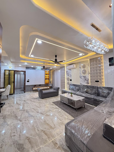 🏡 Your dream living room starts with a premium ceiling. post image