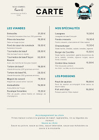 Menu Brasserie de Courtille Page 2