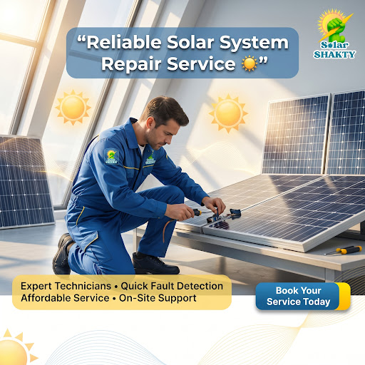 ☀️ Struggling with faulty solar panels in Ujjain? Finding a trusted solar system repair service c… post image