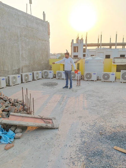 Smart cooling service centre. Electrician