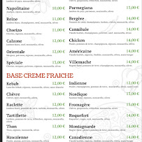 Menu Chez Bouca Restaurant Pizzeria Page 6