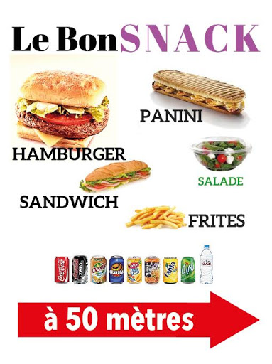 Photo 2 - Le Bon Snack à Tullins. Hamburgers-Paninis-Sandwichs Américains-Tacos