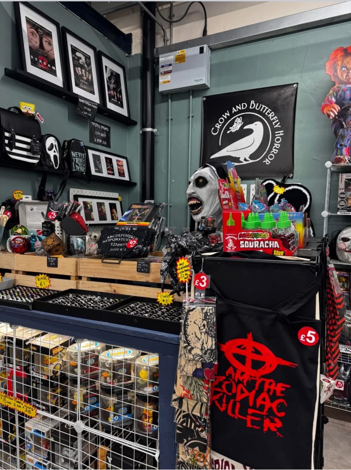 Crow Butterfly Horror