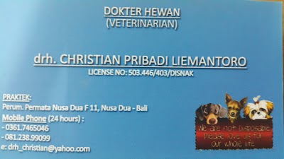 photo of drh. Christian Pribadi Liemantoro, The VET.