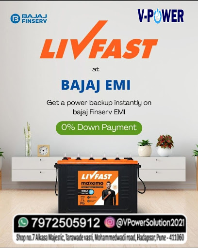 Livfast Battery Dealer in Pune | Inverter, Automotive & UPS Batteries | EMI Available