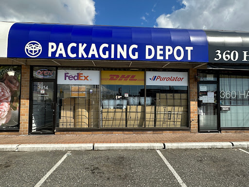 Packaging Depot - Authorized Ship Centre: FedEx DHL Loomis USPS Purolator Mail Box Rentals Packing Materials Boxes AIR OCEAN - Thumbnail