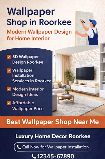 Wallpaper Shop in Roorkee – Modern Wallpaper Design for Home Interior post image