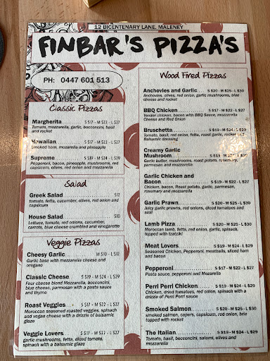 Finbars Lounge bar & woodfired Pizza - Thumbnail