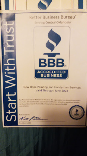 Newhope painting and handyman services. hennepin, ok - Thumbnail