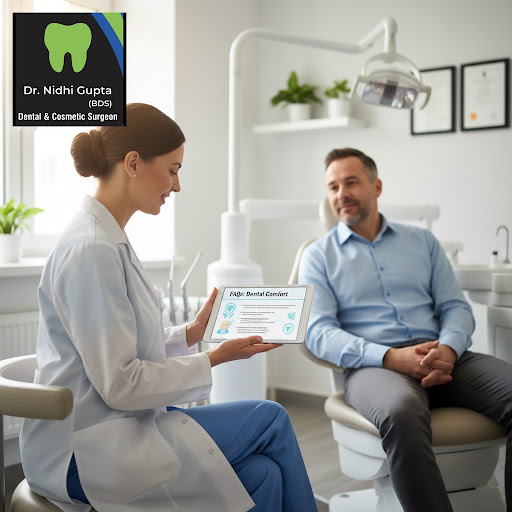 Worried about pain at the dentist? At Dr Nidhi's Tooth and Implant Dental Clinic in Manpada, Than… post image