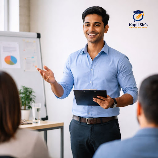 Nervous about speaking in front of others? At Kapil Sir English Speaking in Mayur Nagar, Gwalior,… post image