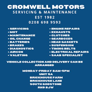 Cromwell Saab Motors - Independent Saab Specialist