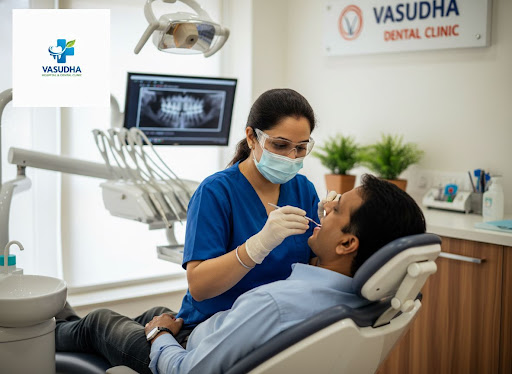 Restore your confident smile with precise, long-lasting dental crown and bridge treatment at Vasu… post image