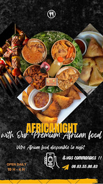 Menu Africa Night Page 2