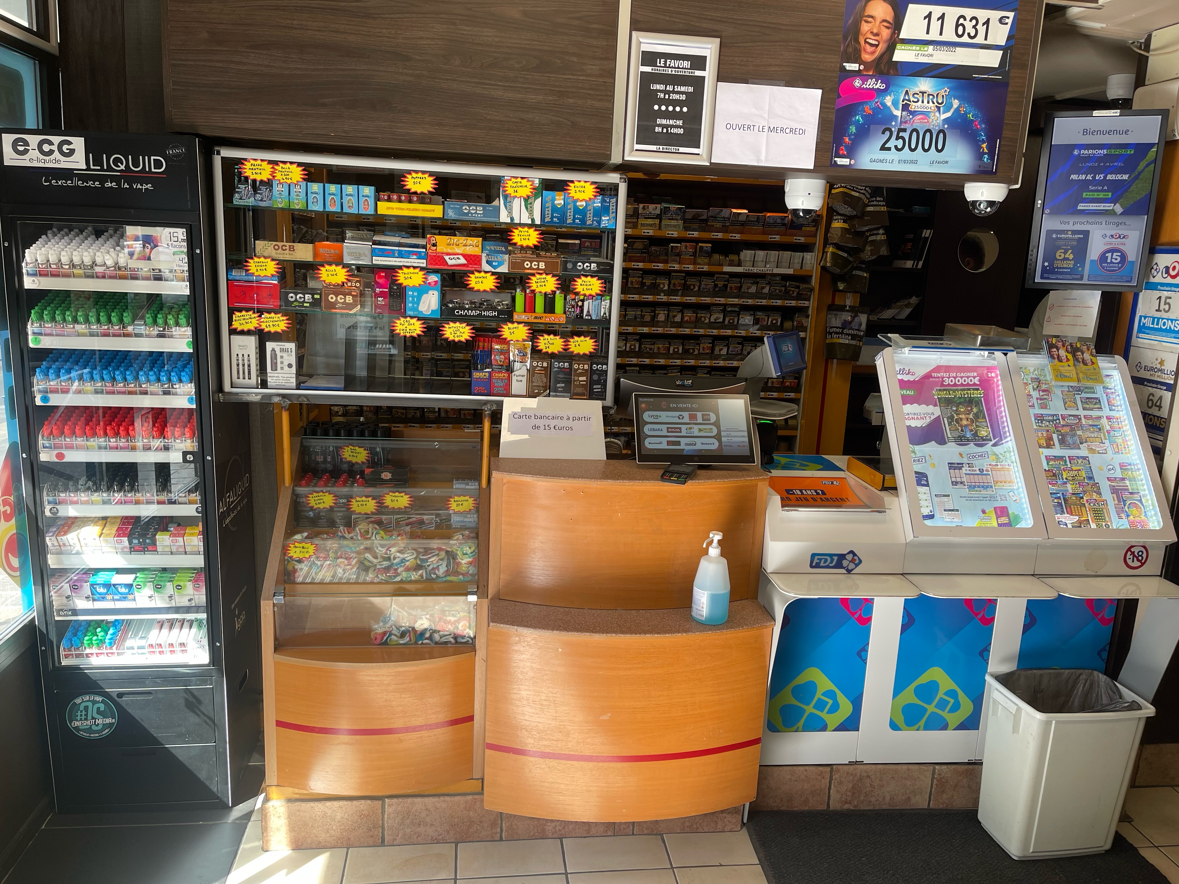 Le Favori  Dammarie-les-Lys - Bureau de tabac