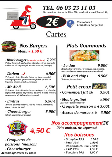 Photo 1 - BLACK BURGER FISH