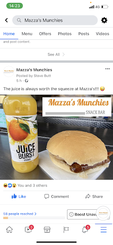 Mazza’s Munchies Snack & Burger Van - Restaurant