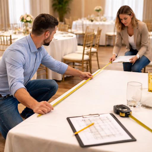 Planning an event in Delhi? Before you order restaurant or banquet furniture, accurate measuremen… post image