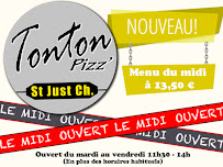 Menu Tonton Pizz - St Just Chaleyssin Page 9