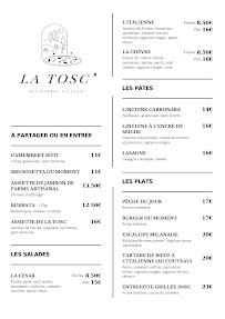 Menu La Tosc' Page 3