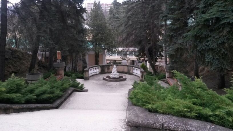 Кавказ санаторий Кисловодск зимой