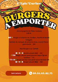 Menu L'Epic'Curien Page 8