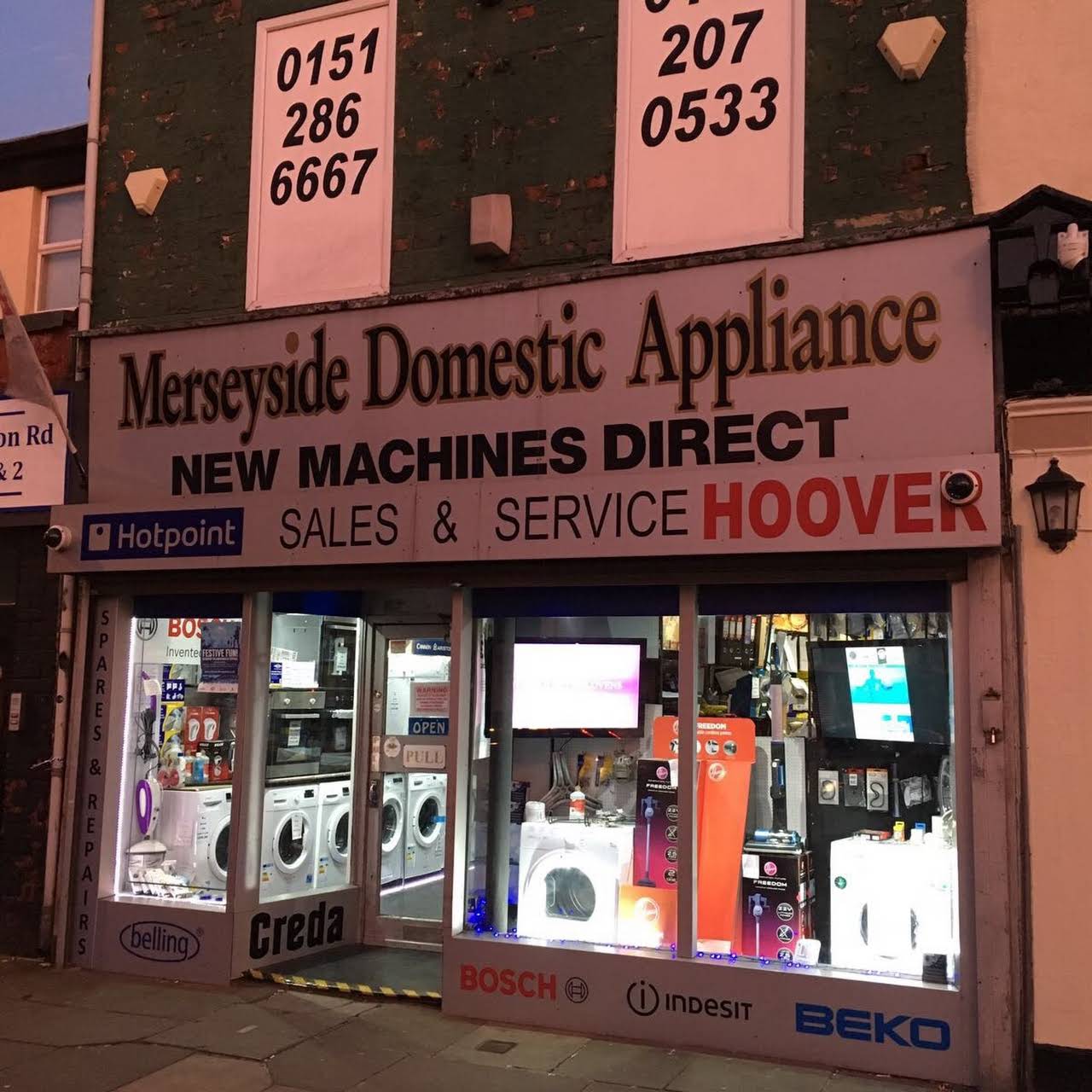Merseyside Domestic Appliances Washing Machines Dryers Cookers Oven