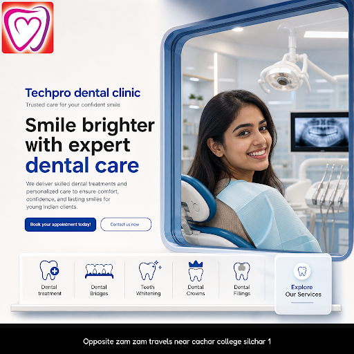Experience professional teeth whitening at Techpro Dental Clinic, trusted for our dentist recomme… post image