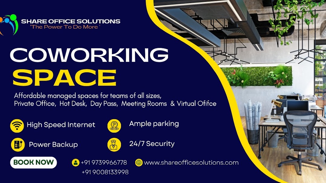 Share Office Solutions - Coworking Community, Bengaluru