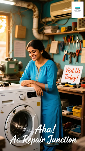 Get your washing machine repaired with ease! At Ac Repair Junction in Vasai-Virar, our experts fi… post image