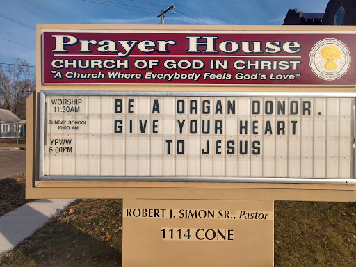 Prayer House Church-God In Christ Gallery - United States