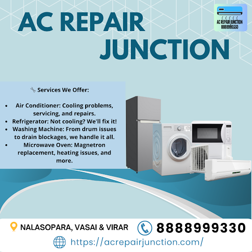 AC Repair Junction - Your Trusted Appliance Repair Service in Nalasopara, Virar & Vasai! post image