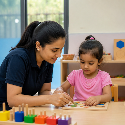 At Junior Hive Pre School Dwarka, we believe every child learns at their own pace. Our caring tea… post image