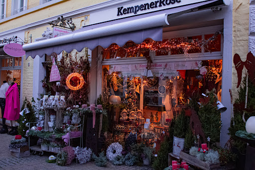 Kempener Rose - Geschenkartikel, Pflanzen, Garten Accessoires, Kräuter ,Trockensträuße, Floristik, Wohntrends, Wanduhren
