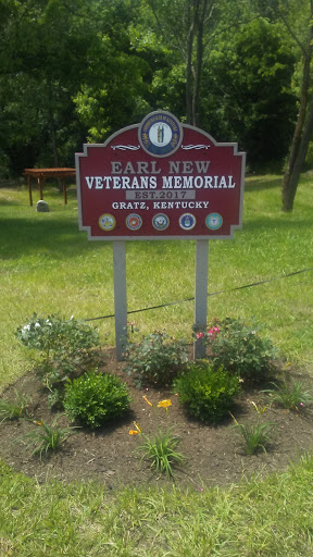 Earl New Veterans Memorial Park Logo