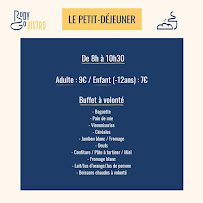 Menu BodyGo Bistro Page 1