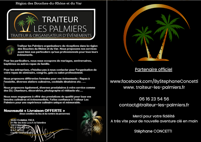 Traiteur les palmiers - Traiteur