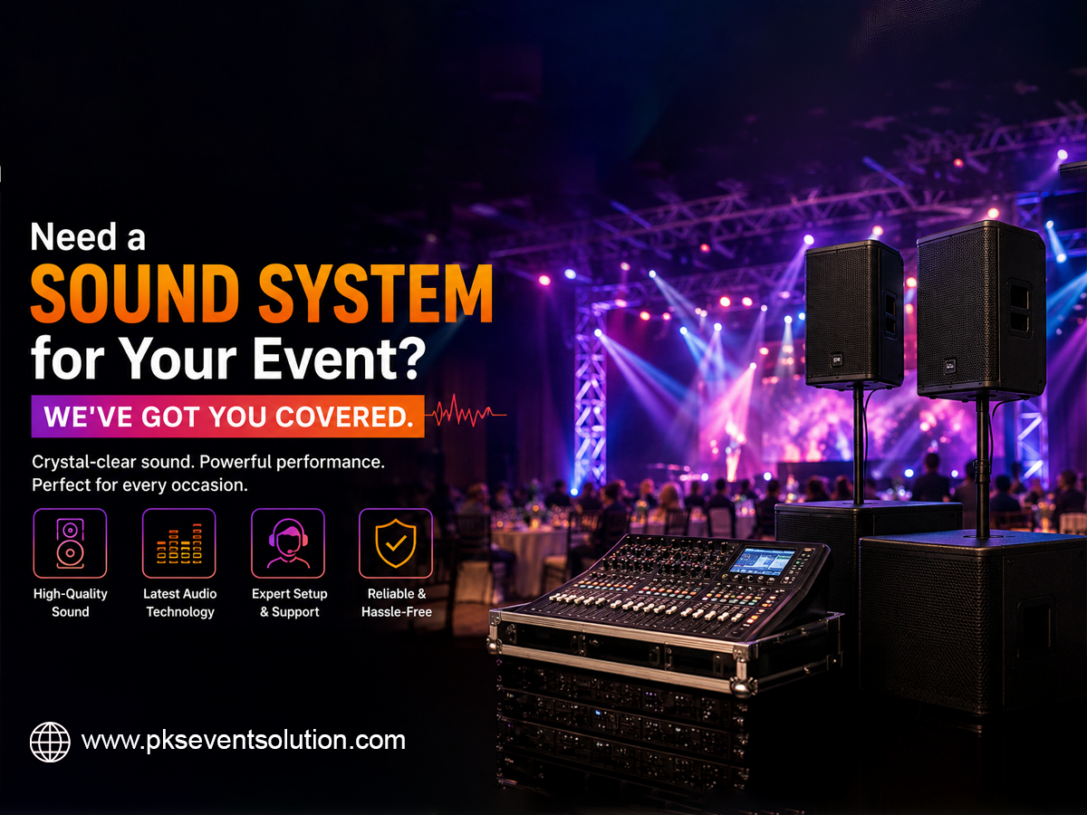Need a Sound System for Your Event