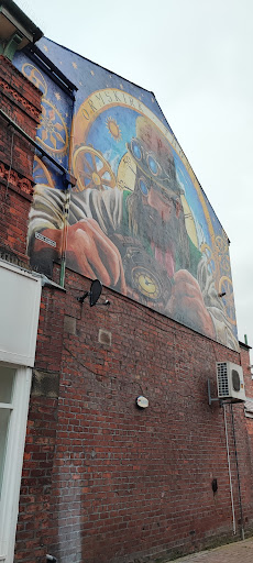 The Clockmaker Mural by Paul Curtis - Thumbnail