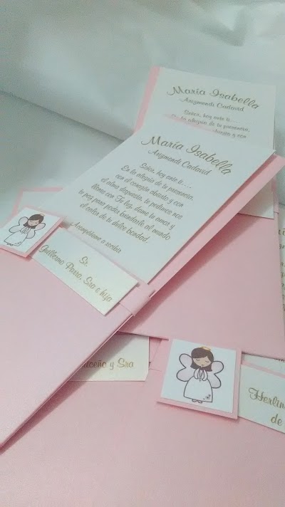 Photos of cards and reminders