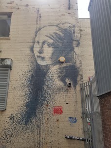 Banksy’s The Girl With Pearl Earring bristol