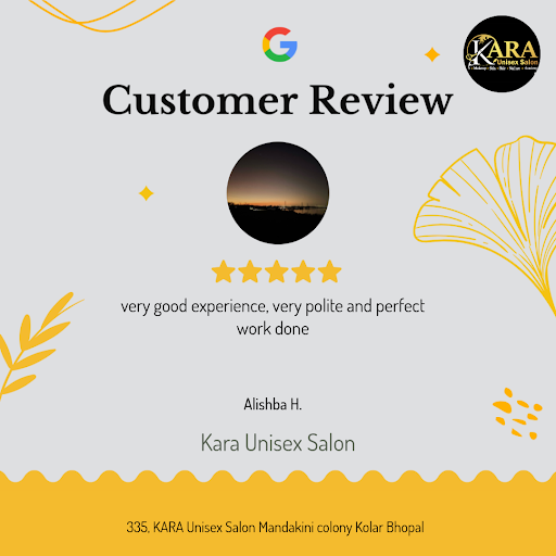 Alishba H. raves about her experience at Kara Unisex Salon in Bhopal! She's thrilled with the mak…