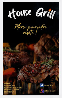 Menu Restaurant House Grill Page 9