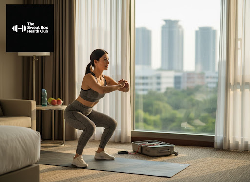 Always on the move for work or leisure but don’t want to lose your fitness progress? At The Sweat… post image