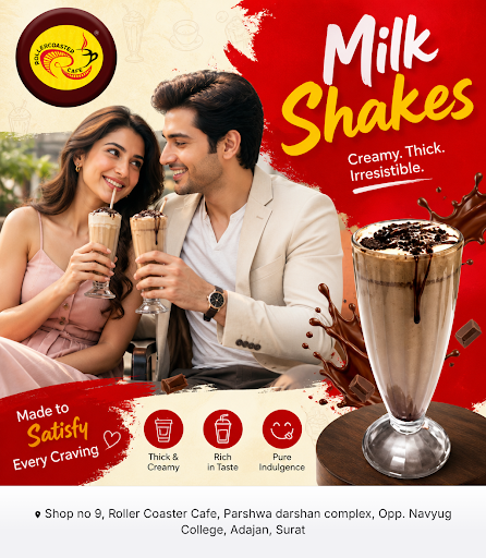 Discover the rich flavors of our creamy milk shakes at Roller Coaster Cafe, perfectly complemente… post image