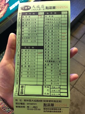 炸老大大成店, Author: Chun-yi Tsao