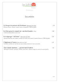 Menu Restaurant Lohitzun Page 4