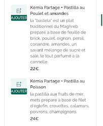 Menu Restaurant Le Petit Casa Page 2