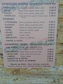 Menu Gusto Pizza Page 1